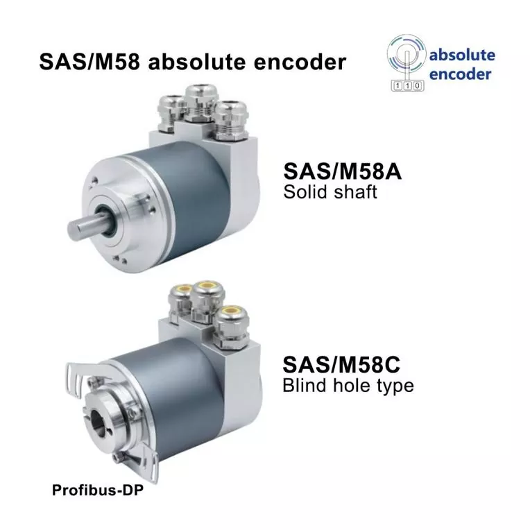 58mm Profibus Dp Heavy Duty Encoder